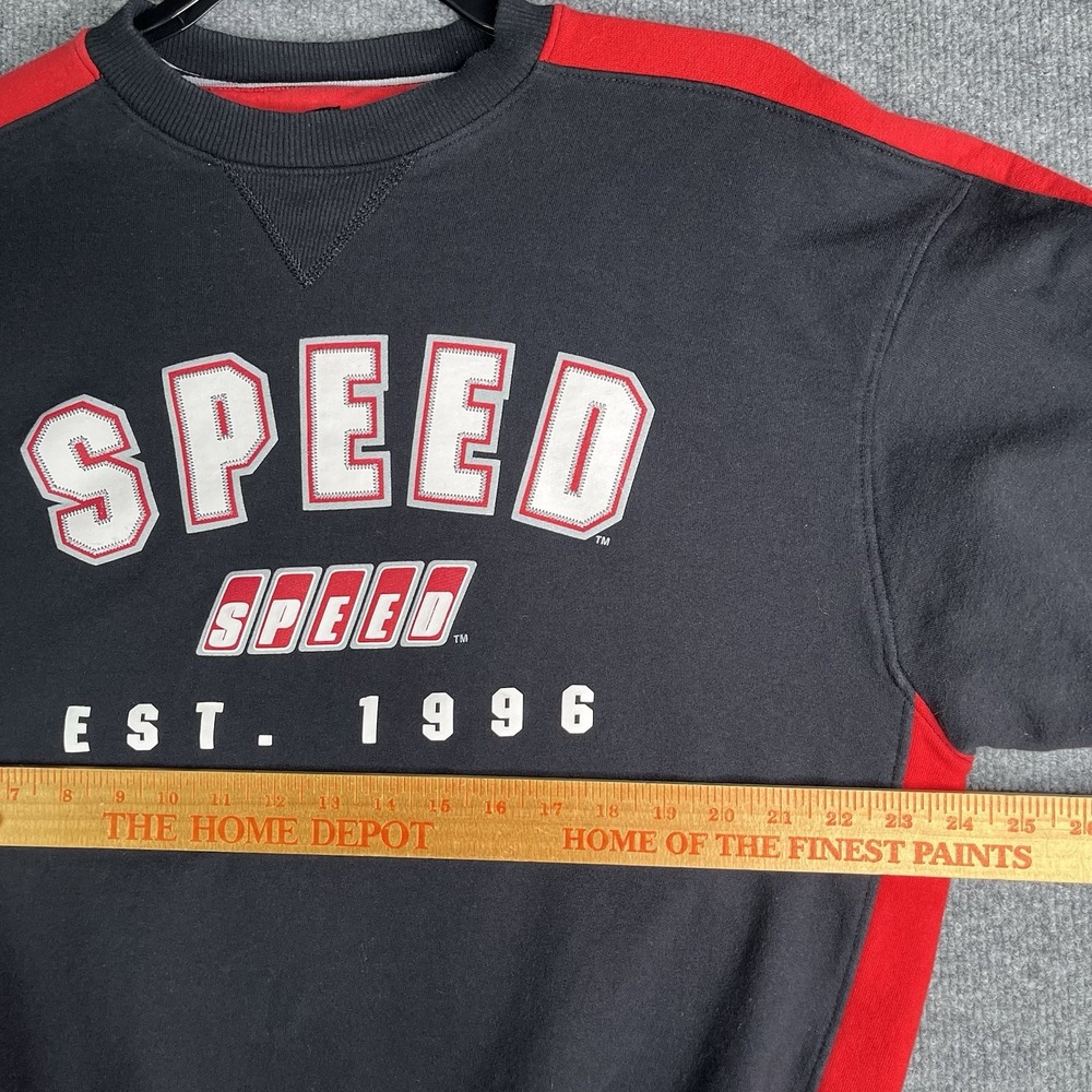 Vintage Champion Speed Racing Sweatshirt‎ Mens Large Pullover Crewneck Retro - Picture 3 of 7